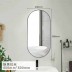 Bathroom Mirror for Wall With Silver Frame 400X800